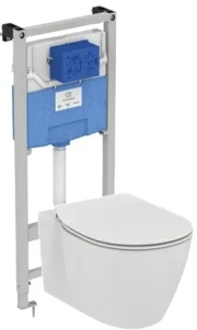 Комплект Ideal Standard Connect AquaBlade E211601 (подвесной унитаз + инсталляция + сиденье) 