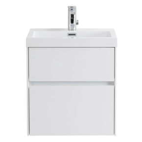 Тумба под раковину BelBagno Pietra Mini h50 50 подвесная, bianco lucido 