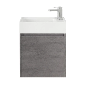 Тумба под раковину BelBagno Kraft Mini 50 R подвесная, cemento grigio 