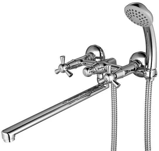 Смеситель Lemark Contour LM7451C для ванны с душем