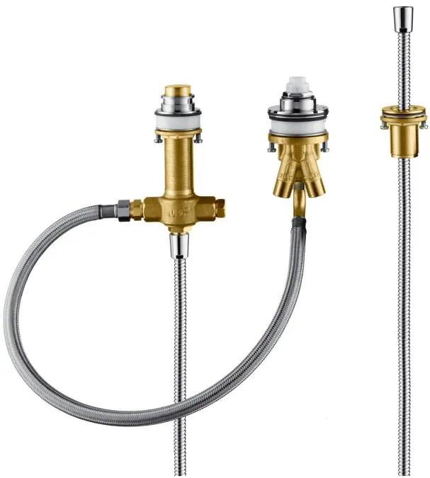 Габаритная схема Скрытая часть Hansgrohe Logis 13439180