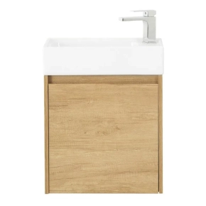 Тумба под раковину BelBagno Kraft Mini 50 L подвесная, rovere nebrasca nature 