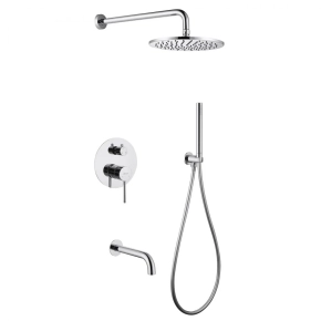 Душевой комплект Abber Wasser Kreis AF8117 хром 