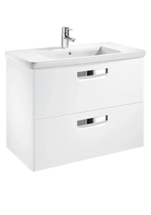 Тумба под раковину Roca The Gap 70 белый глянец 