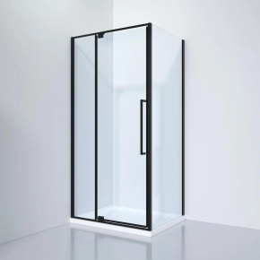 Душевой уголок Black&amp;White Stellar Wind S812 BC 100x100 