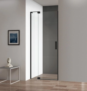 Душевая дверь в нишу Cezares Slider B-1-70/80-C-NERO 