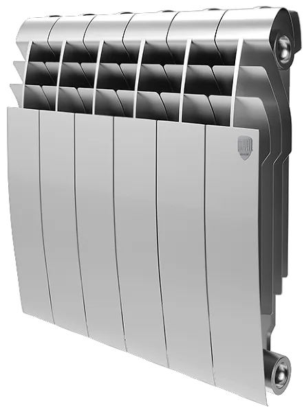 Радиатор Royal Thermo BiLiner 350 /Silver Satin - 6 секц.