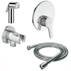 Гигиенический душ Ideal Standard IdealSpray BD125AA со смесителем, с внутренней частью 