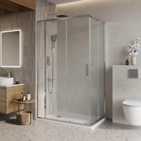 Душевой уголок BelBagno Luce AH-21-110/80-C-Cr 