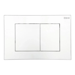 Кнопка смыва Black&amp;White Universe WPI-09533 bright chrome 