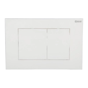 Кнопка смыва Black&amp;White Universe WPI-09531 glossy ivory 