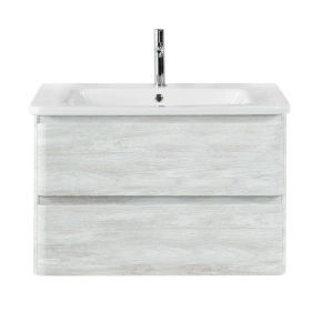 Тумба под раковину BelBagno Albano-Cer 80 подвесная, rovere vintage bianco 