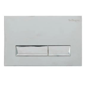 Кнопка смыва BelBagno Marmi BB010-MR-CHROME хром 