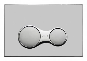 Кнопка смыва Vitra Sirius 740-0485 хром матовый 