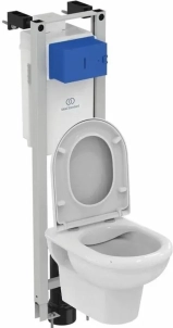 Комплект Ideal Standard Exacto X022601 (подвесной унитаз + инсталляция + сиденье) 