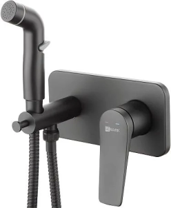 Гигиенический душ Lemark Bronx LM3720BL со смесителем, с внутренней частью 