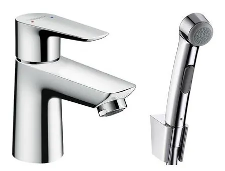 Смеситель Hansgrohe Talis E 71729000 для раковины с гигиеническим душем