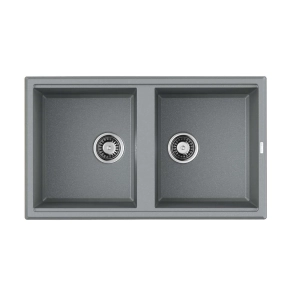 Мойка кухонная Omoikiri Tedori 86-2-GR leningrad grey 