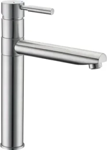 Смеситель Wasserkraft Wern 4207 для кухонной мойки, матовый хром 