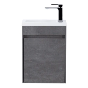 Тумба под раковину BelBagno Pietra Mini 40 L подвесная, stucco cemento 