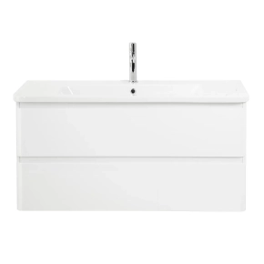 Тумба под раковину BelBagno Albano-Cer 105 подвесная, bianco lucido 