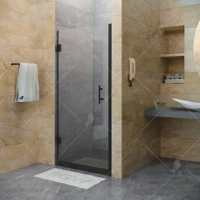 Душевая дверь в нишу RGW Hotel HO-011B 80 см профиль черный 