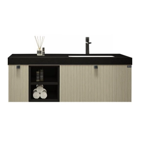 Тумба с раковиной Black&amp;White Gravity AV706.1200 120 золото/черный 