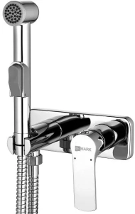Гигиенический душ Lemark Plus Grace LM1519C со смесителем, с внутренней частью 