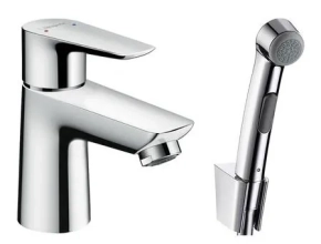 Смеситель Hansgrohe Talis E 71729000 для раковины с гигиеническим душем 