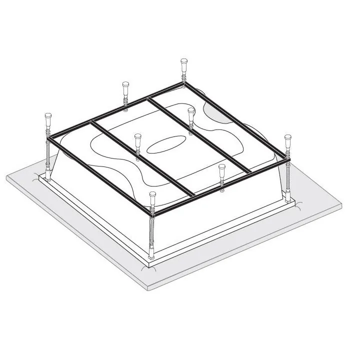 Каркас для ванны Vagnerplast 194x170 VPK194170