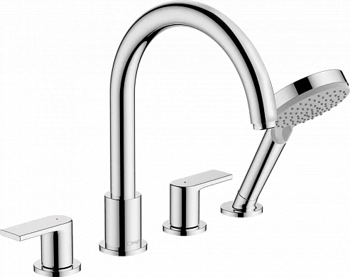 Смеситель Hansgrohe Vernis Shape 71459000 на борт ванны