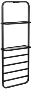 Полотенцесушитель электрический Black&amp;White Moon N-337 B 40х100 
