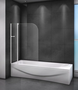 Шторка на ванну Cezares Relax V-11-100/140-C-Bi 