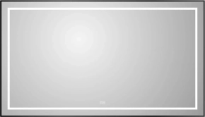 Зеркало BelBagno Kraft SPC-KRAFT-1400-800-LED-TCH-WARM-NERO 