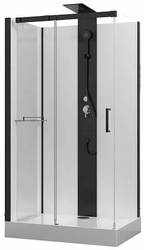 Душевая кабина Black&White Galaxy G8708 110х80
