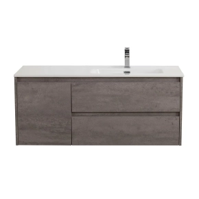 Тумба под раковину BelBagno Kraft 120 R подвесная, Cemento Grigio 