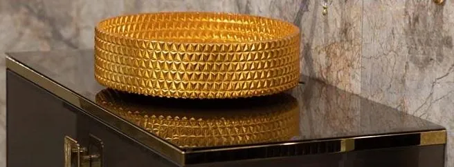 Столешница Armadi Art Lucido 100 бронзированная коричневая