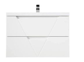 Тумба под раковину BelBagno Vittoria 90 подвесная, bianco opaco 