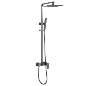 Душевая стойка Abber Daheim AF8220NG никель 