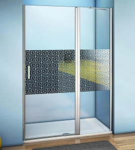 Душевая дверь в нишу Good Door Fantasy WTW-140-F-CH 