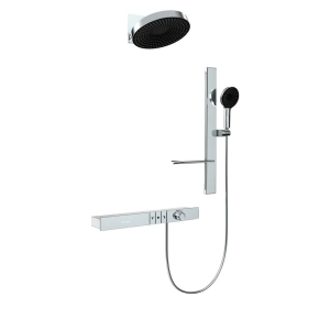 Душевой комплект Black&amp;White Gravity GH-9025-C хром 