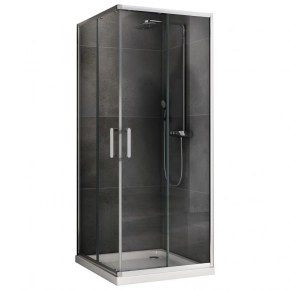 Душевой уголок Abber Schwarzer Diamant AG020805 80x80 