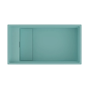 Мойка кухонная Omoikiri Kinaru 86-U/I AZ azur blue 