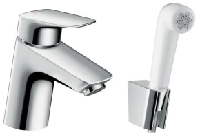 Смеситель Hansgrohe Logis 71290000 для раковины с гигиеническим душем 