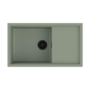 Мойка кухонная Omoikiri Sintesi 86-WG wind green 