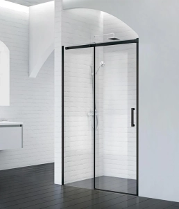 Душевая дверь в нишу BelBagno Acqua ACQUA-BF-1-130-C-NERO 