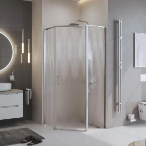 Душевой уголок BelBagno Uno-195 P-1-90-CH-CR 