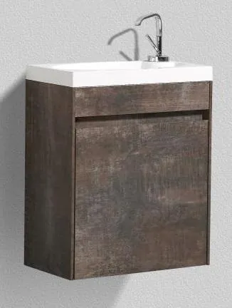 Тумба под раковину BelBagno Pietra Mini 46 R подвесная, stone