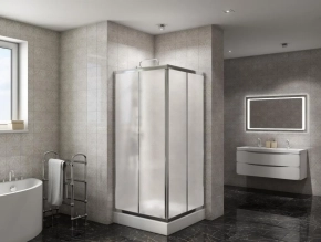 Душевой уголок BelBagno Due A-2-90-P-Cr 