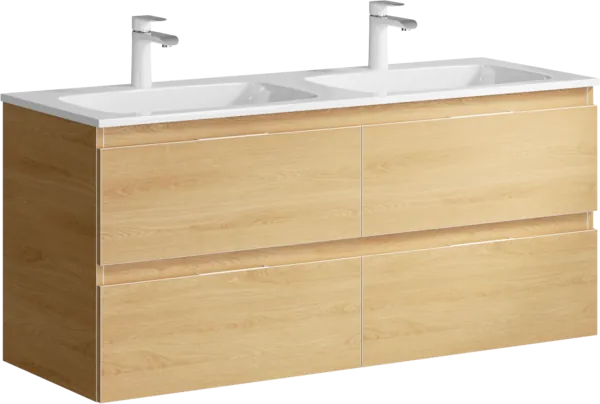 Тумба с раковиной Aqwella 5 stars Accent 120 дуб золотой